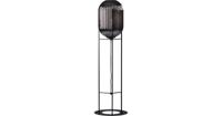 ETH VloerlampGlamm 136cm zwart met spiegelglas - 05-VL8369-3036 - thumbnail