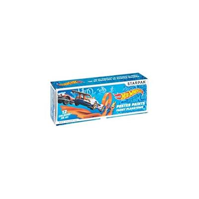 Posterverf 12 kleuren Hot Wheels, 20ml