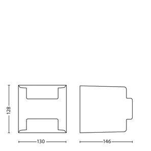 Grass muurlamp antraciet verlichting Philips - Philips Grass muurlamp antraciet verlichting Philips - Philips