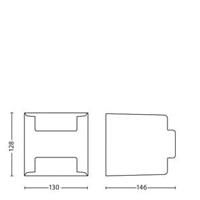 Grass muurlamp antraciet verlichting Philips - Philips - thumbnail