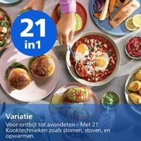 Philips 5000-serie met stoomfunctie - NA547/07 Airfryer Zwart - thumbnail