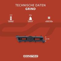 CONTEC pedaal "grind" ct pedals grind mtb/urban nylon black - thumbnail