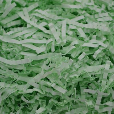 60g RF1101-20 Raffiti filler papier gras geraspte verfrommeld bruiloft decoraties partij Gift Box vulling (licht groen)