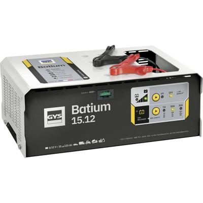 Gys Batium 15/12 Accu lader |Professioneel | 230V | 6-12 V | 225 W - 5192024519