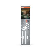 OSRAM HOMELIGHTING NIGHTLUX STICK 830 DIM USB Black 4099854478888 Wandlamp 1.80 W Zwart - thumbnail