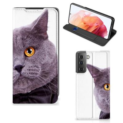 Samsung Galaxy S21 | Hoesje maken | Kat