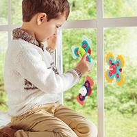 Babyspinner - LUDI meerkleurig - thumbnail