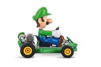 Super Mario Kart RC remote-controlled Car 1/18 2.4GHz Pipe Kart Luigi - thumbnail