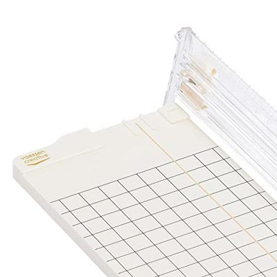 Vaessen Creative • mini papiersnijder 15,3x6,5cm offwhite