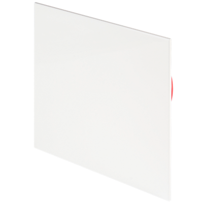 Whisper Designventiel Vierkant 125mm Kunststof - Toevoer/afvoer - Wit Ral9016 Whisper Designventiel Vierkant 125mm Kunststof - Toevoer/afvoer - Wit Ral9016