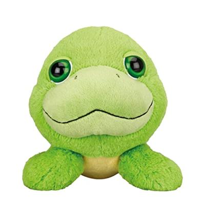 Knuffel Big Head Pluche Schildpad, 21cm