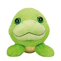 Knuffel Big Head Pluche Schildpad, 21cm - thumbnail