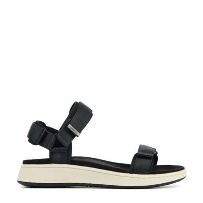 Woden Dames Sandalen in Stof (Zwart)