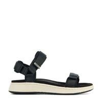 Woden Dames Sandalen in Stof (Zwart) - thumbnail