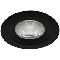 LED Inbouwspot - Brinton - 7W 630lm 38D - IP54 Waterdicht - Aanpasbare Lichtkleur 3000K-4000K-6500K - Rond - Zwart - thumbnail