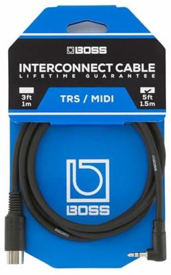 Boss BMIDI-5-35 3.5 mm TRS - MIDI-kabel 1.5m