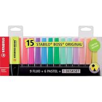 Markeerstift stabilo boss bureauset 70/15 15st ass | 5 stuks - thumbnail