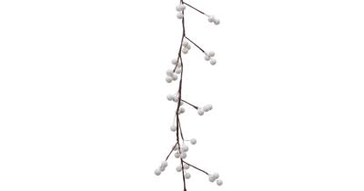 Everlands kunsttak bessen 130cm wit