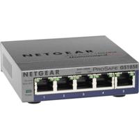 NETGEAR GS105E-200PES GS105E Netwerk switch 5 poorten 1 GBit/s - thumbnail