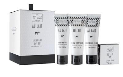 Scottish Fine Soaps Au Lait Luxurious Gift Set Set
