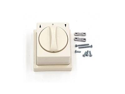 Opbouw Draaischakelaar Enkelpolig Cremewit Opbouw Draaischakelaar Enkelpolig Cremewit