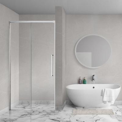 Aqua Vista Lokla Linea nisdeur - 140x200cm - incl. montageset - chroom R-SN-LC140-SCX Aqua Vista Lokla Linea nisdeur - 140x200cm - incl. montageset - chroom R-SN-LC140-SCX