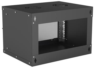 Intellinet Basic Line 6HE 19inch-wandkast (b x h x d) 540 x 353 x 400 mm 6 HE Zwart (RAL 9005) Intellinet Basic Line 6HE 19inch-wandkast (b x h x d) 540 x 353 x 400 mm 6 HE Zwart (RAL 9005)
