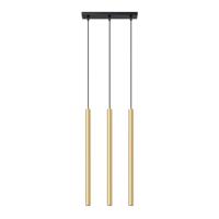 Hanglamp PASTELO 3L goud gepolijst - thumbnail