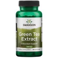 Super Herbs Green Tea Extract 500mg | Swanson | 60ct - thumbnail