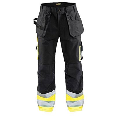 Blåkläder Werkbroek High-Vis 15291370 | Zwart/High-Vis Geel | Maat 64 - 7330509444627