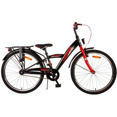 Volare thombike kinderfiets - jongens - 24 inch - zwart rood