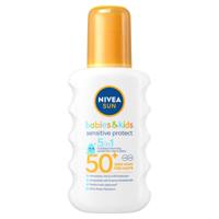 Nivea Sun Kids Protect & Sensitive Spray SPF50+ - thumbnail