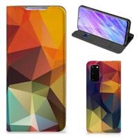 Samsung Galaxy S20 Stand Case Polygon Color - thumbnail