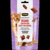 Jumbo Gevulde Snack met Rund Snoepjes AntiHaarbal Volwassen Katten 60 g - thumbnail