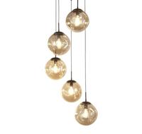 Searchlight Design hanglampPunch 5-lichts - 22123-5BK - thumbnail
