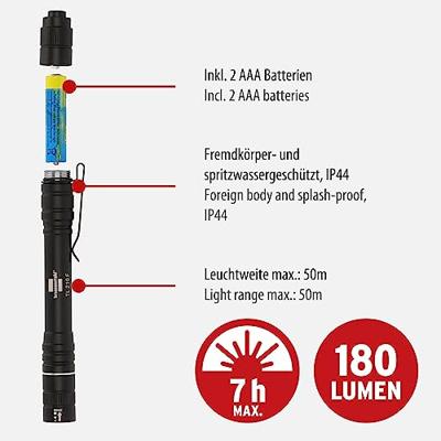 Brennenstuhl Zaklamp Led Luxpremium Tl 210 F,Ip44,180Lm - 1173750002 Brennenstuhl Zaklamp Led Luxpremium Tl 210 F,Ip44,180Lm - 1173750002