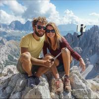 Hama Selfiestick Zwart - thumbnail