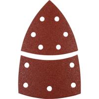 kwb 496108 Deltaschuurpapier Korrelgrootte (num) 80 (l x b) 62, 93 mm, mm x 100 mm 5 stuk(s) - thumbnail