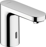 Elektronische Wastafelkraan HansGrohe Vernis Blend Gemengd Water en Batterij Chroom - thumbnail