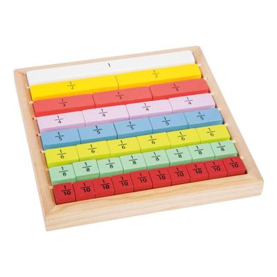Small Foot - houten blokjes met breuken