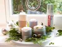 Edding permanent spray 5200, 200 ml, zilver mat - thumbnail