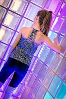 B.Nosy Meisjes tanktop met sweater 2-piece - Navy blauw - thumbnail