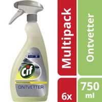 Keukenontvetter cif professional spray 750ml | 6 stuks - thumbnail
