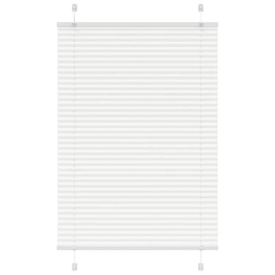 Plissé rolgordijn 90x150 cm stofbreedte 89,4 cm polyester wit