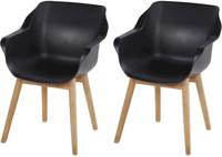 Hartman Sophie Studio Teak dining armstoel Black - thumbnail
