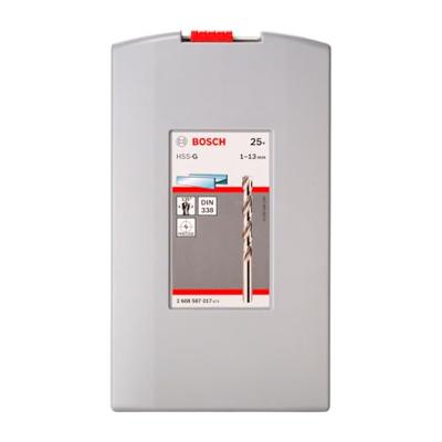 Bosch Accessoires 25-delige ProBox metaalborenset HSS-G, DIN 338, 135° 113 mm 25st - 2608587017 - thumbnail