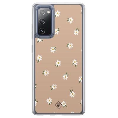 Samsung Galaxy S20 FE hybride hoesje - Sweet daisies Samsung Galaxy S20 FE hybride hoesje - Sweet daisies