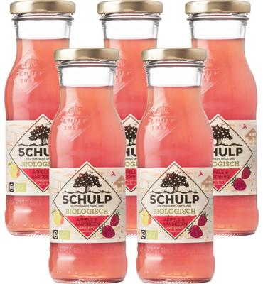 Schulp Appel & aardbeiensap bio 200 Milliliter