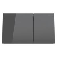 Geberit Drukplaat Sigma 70 Frontbediening 2-toets Glas Lava - thumbnail