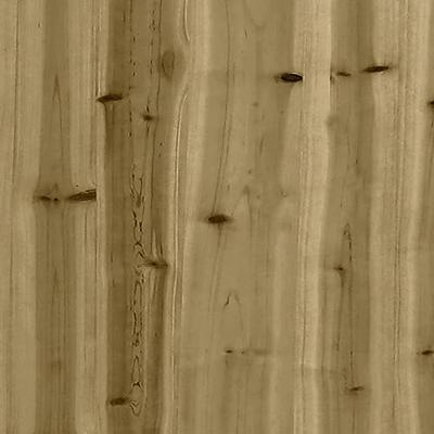 Tuinhoekbank gempregneerd grenenhout - thumbnail